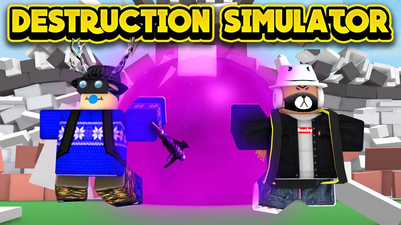 BUYING THE BLACK HOLE GUN! (ROBLOX Destruction Simulator)