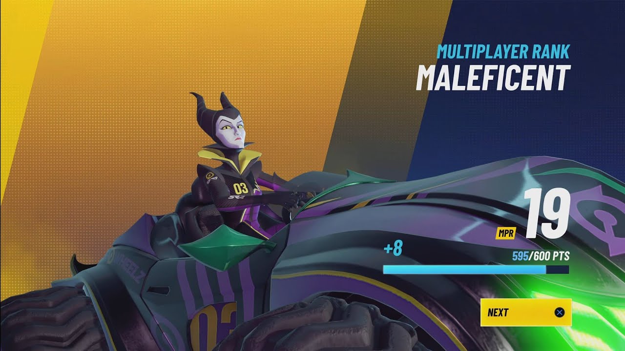 MALEFICENT - TEAM RANK MATCH - Disney Speedstorm