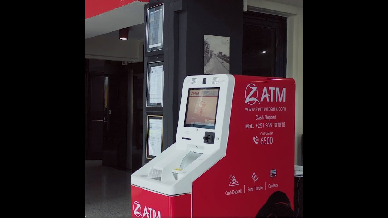 Zemen deployed First of its kind Cash Deposit Accepting Machine - At Main Branch & Bole.