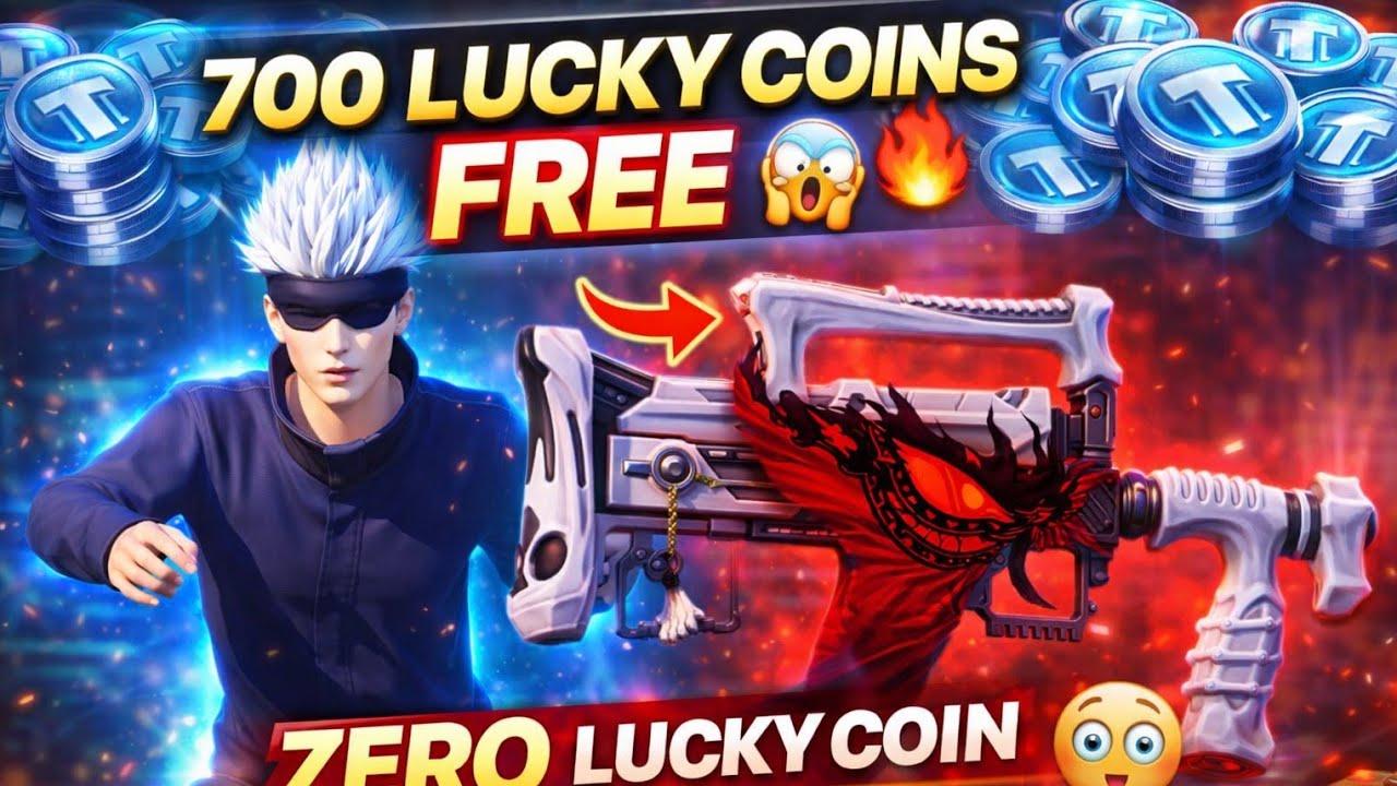 👉 700 Lucky Coins FREE 😱 | 0 UC Trick PUBG Mobile | Free M416 Glacier Skin 🔥