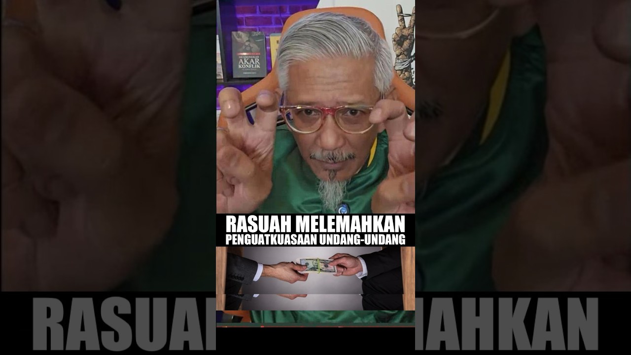 ZRASTRIM : RASUAH MELEMAHKAN PENGUATKUASAAN UNDANG-UNDANG