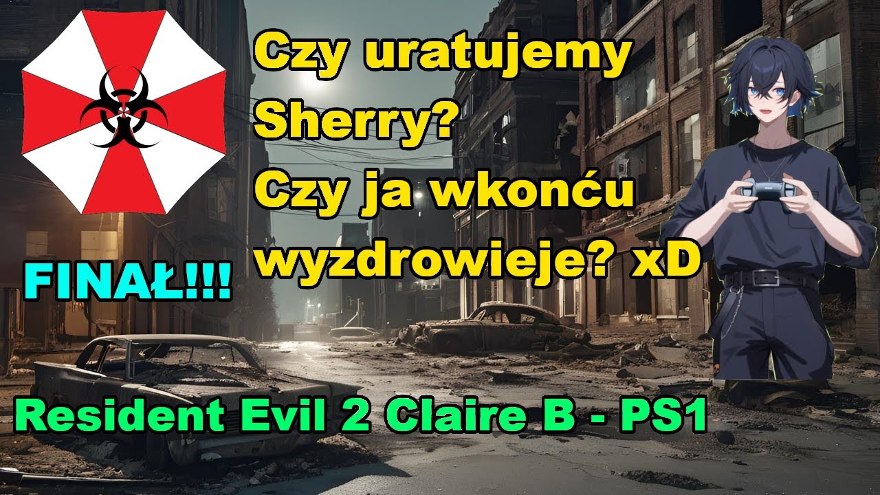 Czy uratujemy Sherry? FINAŁ! - Resident Evil 2 PS1