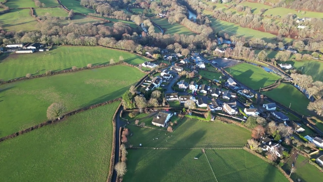 Drone Flight, Llangynidr, Powys