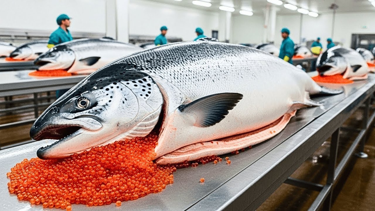 Massive Salmon Harvest – What Really Happens in the Processing Factory?