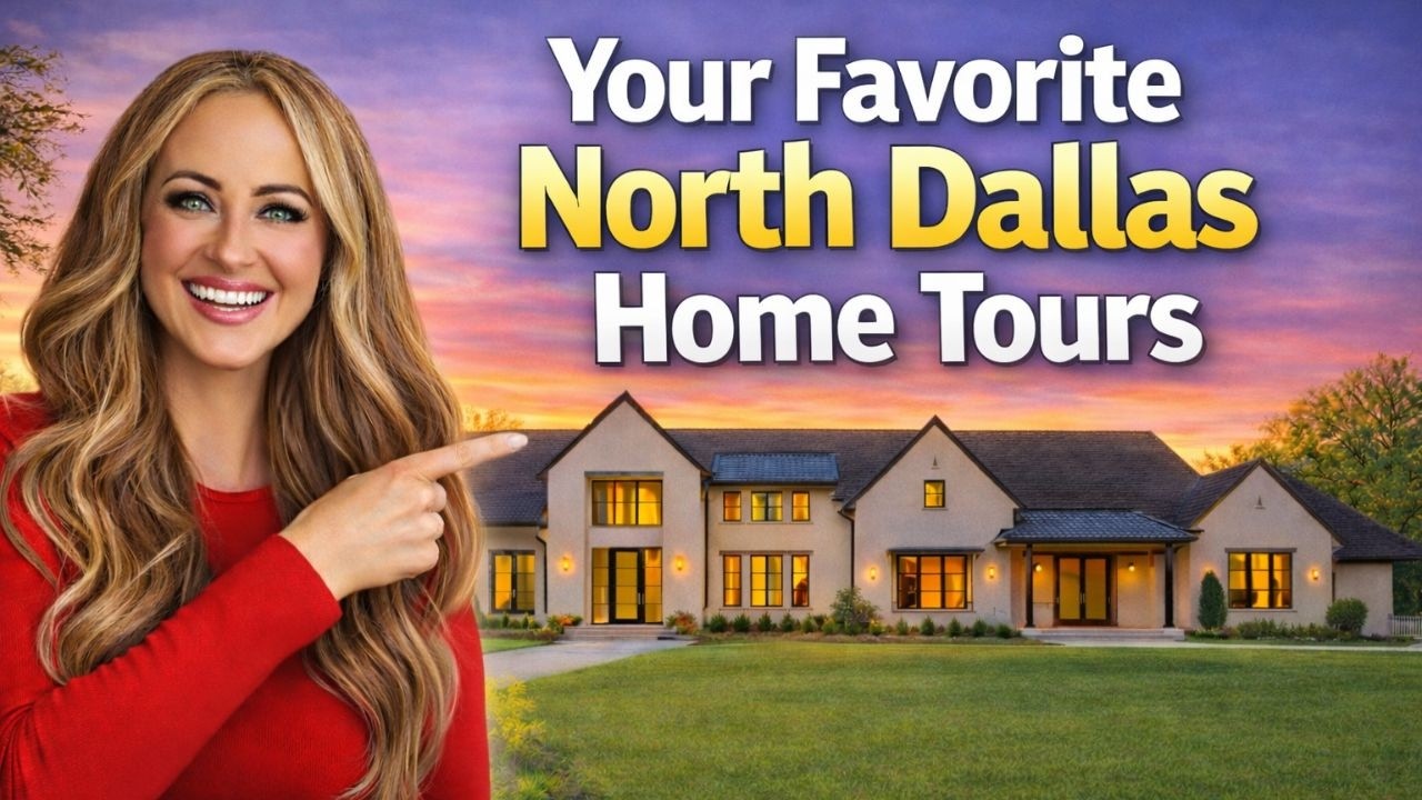 North Dallas Home Tours Marathon (Top Homes + Luxury Walkthroughs)
