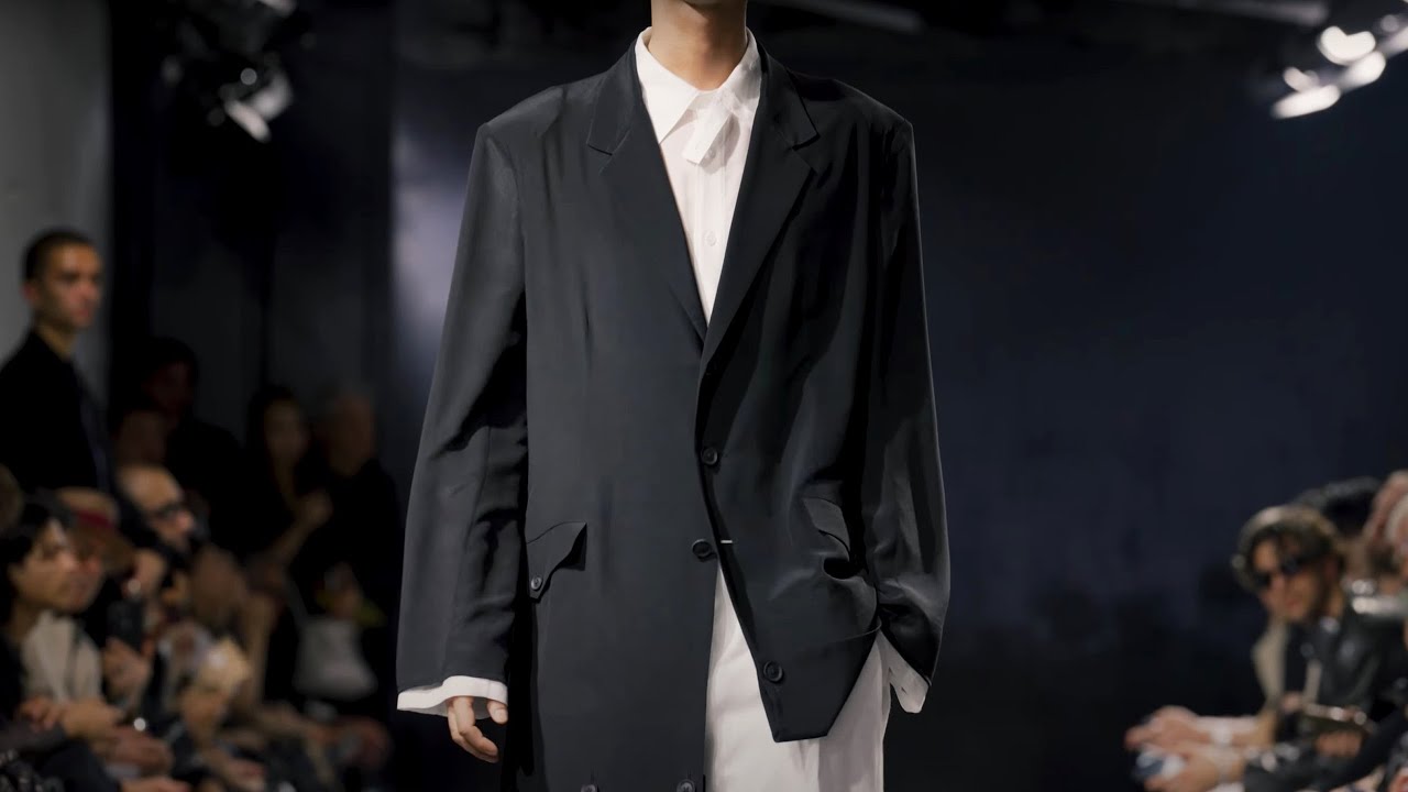 YOHJI YAMAMOTO pour homme S/S2025 - 4K Edited Version