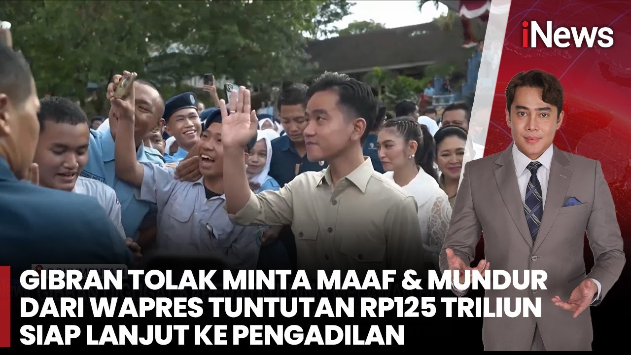 Mediasi Gagal Total! Gibran Ogah Minta Maaf dan Mundur dari Wapres,  Kasus Rp125 Triliun Berlanjut