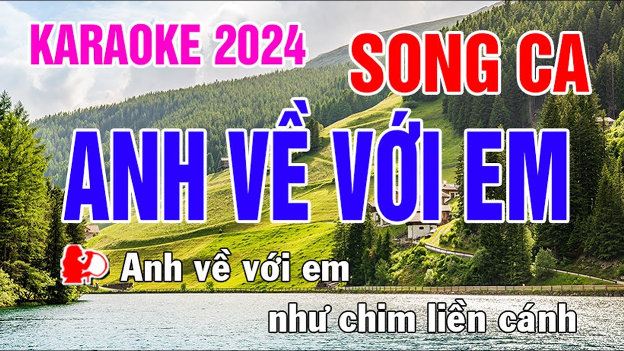 Anh Về Với Em Karaoke Song Ca Nhạc Sống - Phối Mới Dễ Hát - Nhật Nguyễn