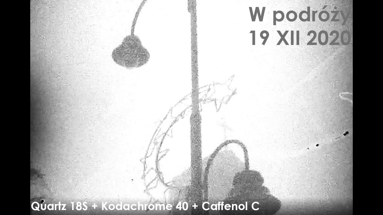W podr&oacute;ży. 19 XII 2020. Quartz 18S + Kodachrome 40 + Caffenol C