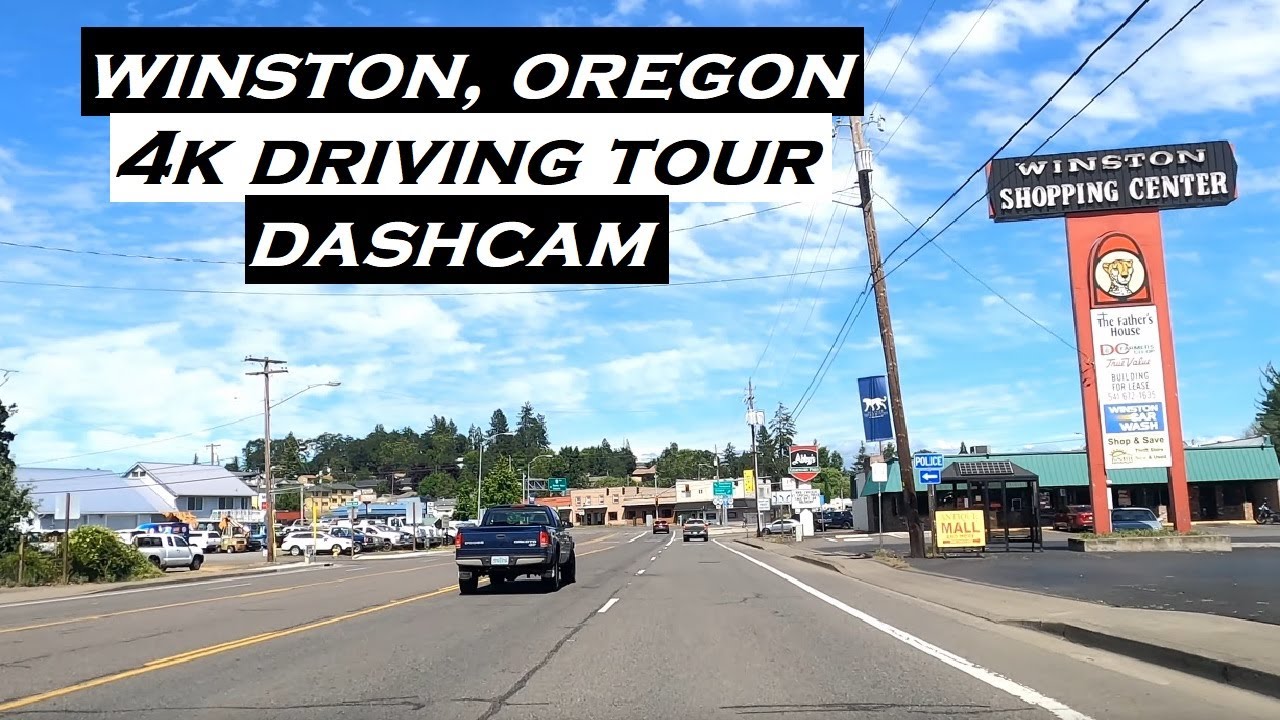 Winston, Oregon | 4k Driving Tour | Dashcam