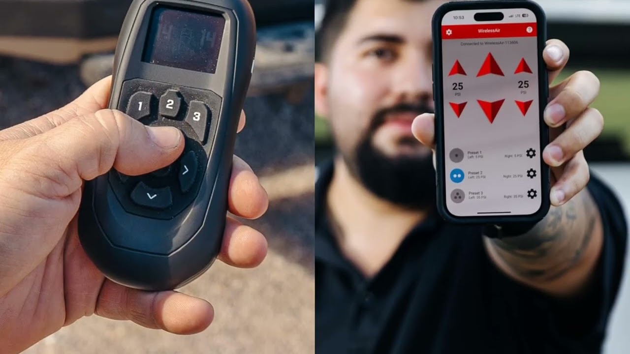 🚗📱 Air Lift WirelessAir + EZ Mount | 2nd Gen On-Board Air Compressor with App Control