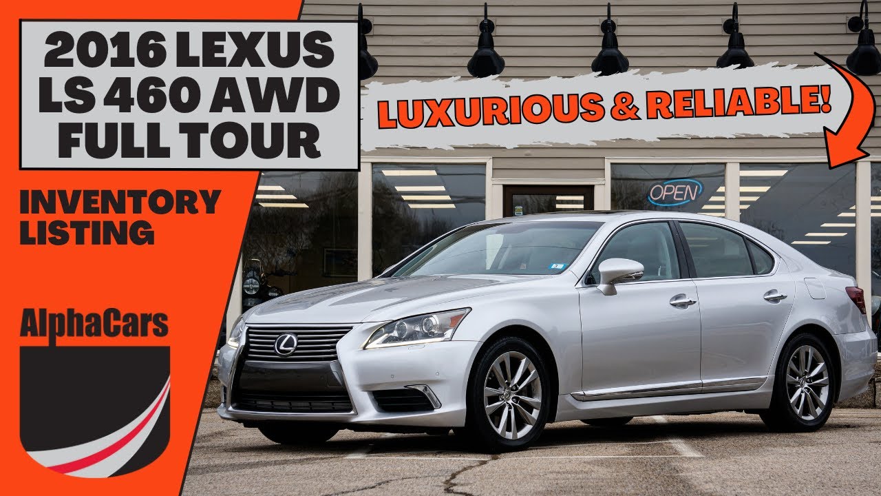 Explore This 2016 Lexus LS 460 AWD and Learn About its Many Features!