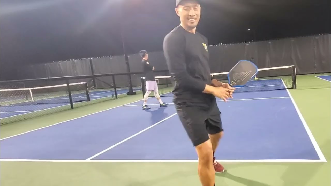 Sweaty Pickleballs Final Fridays Kou/Charles vs Son/Michael
