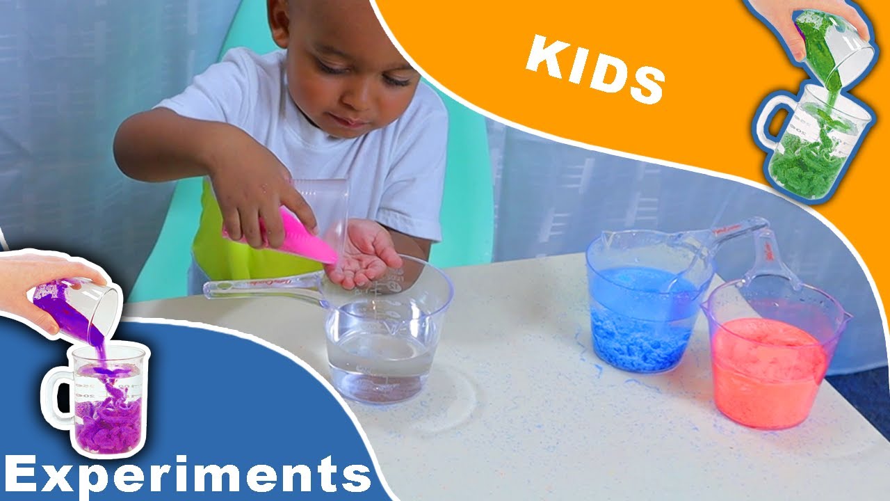 Colorful Magic Sand Experiments for Kids at home | Educational Videos for Kids