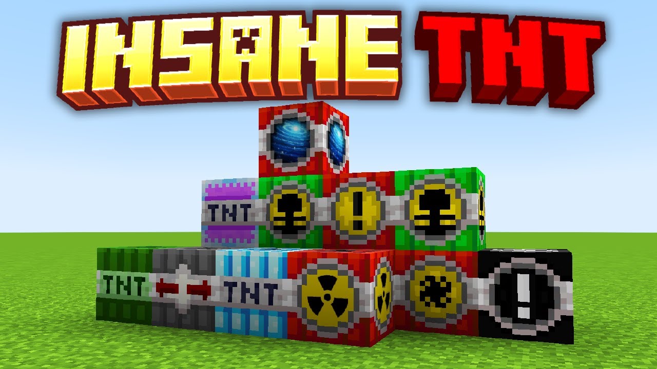 Insane TNT Mod - Minecraft Mod Showcase 1.20