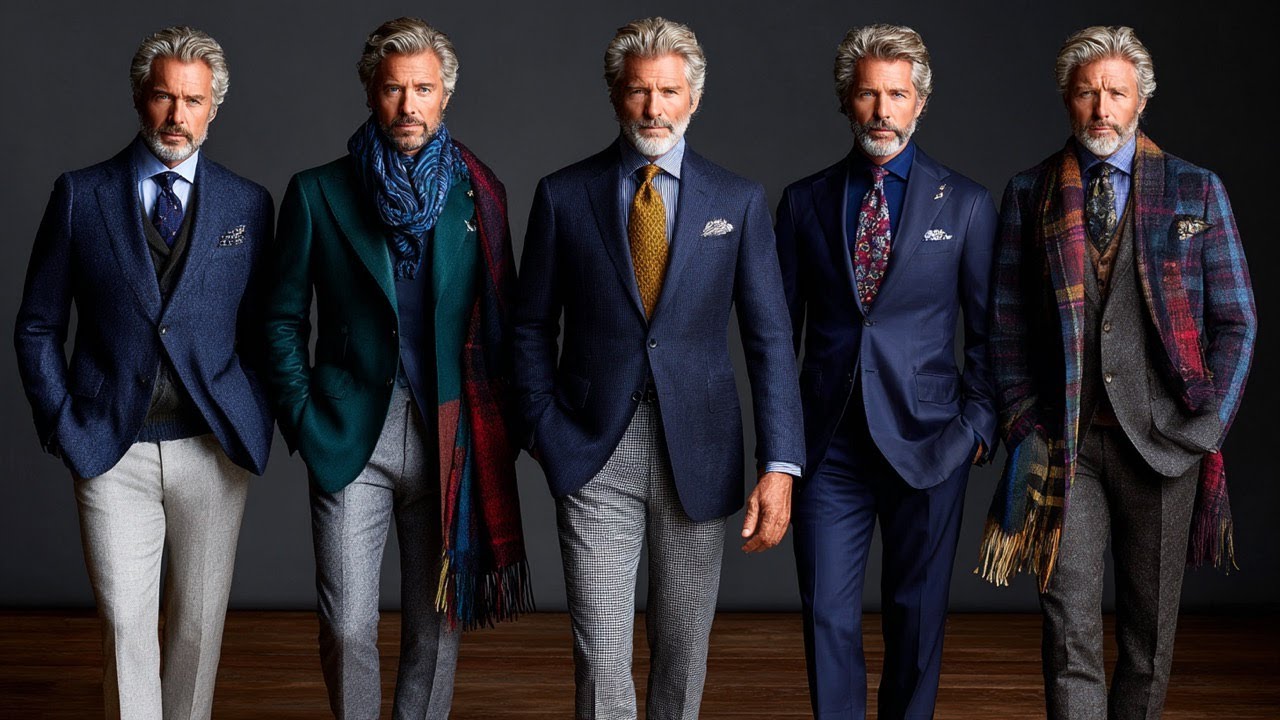 Изысканное мастерство и стиль | Ralph Lauren Осень/Зима 2025–2026 Мужская одежда для мужчин старш...