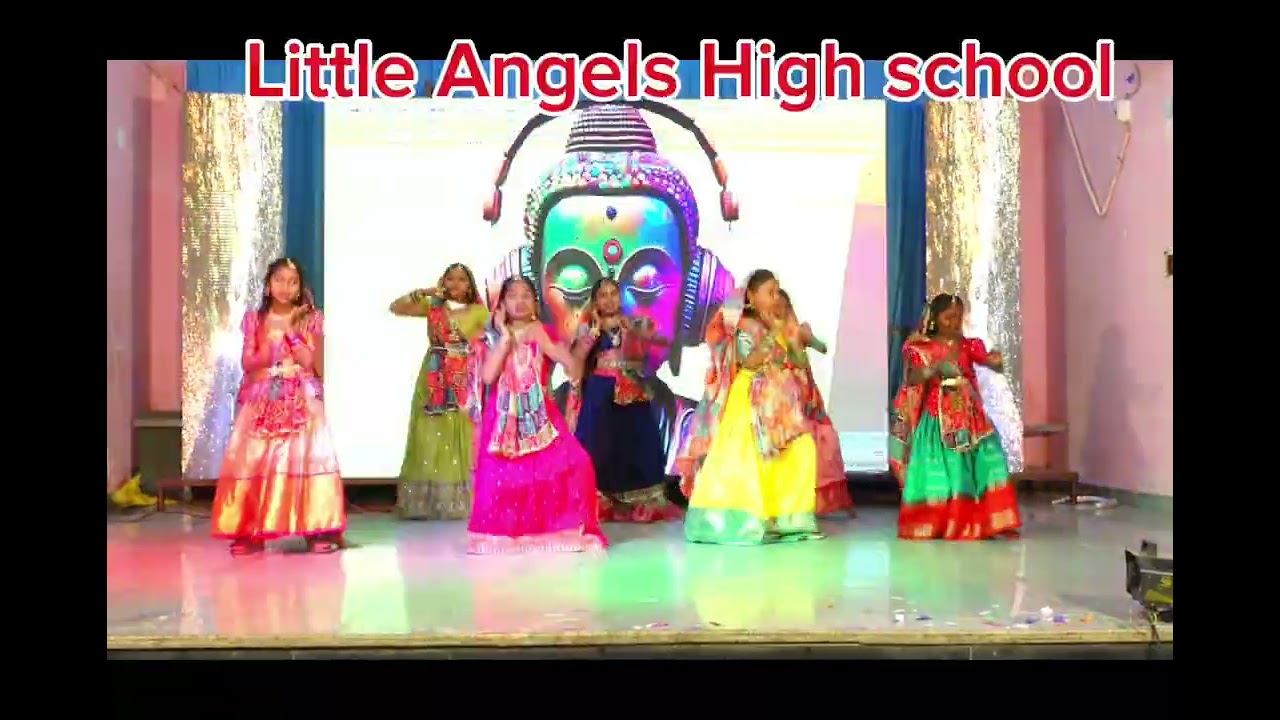 Ghoomar dance by our cuties @Annual day celebration #L.A.H.S#Proddatur