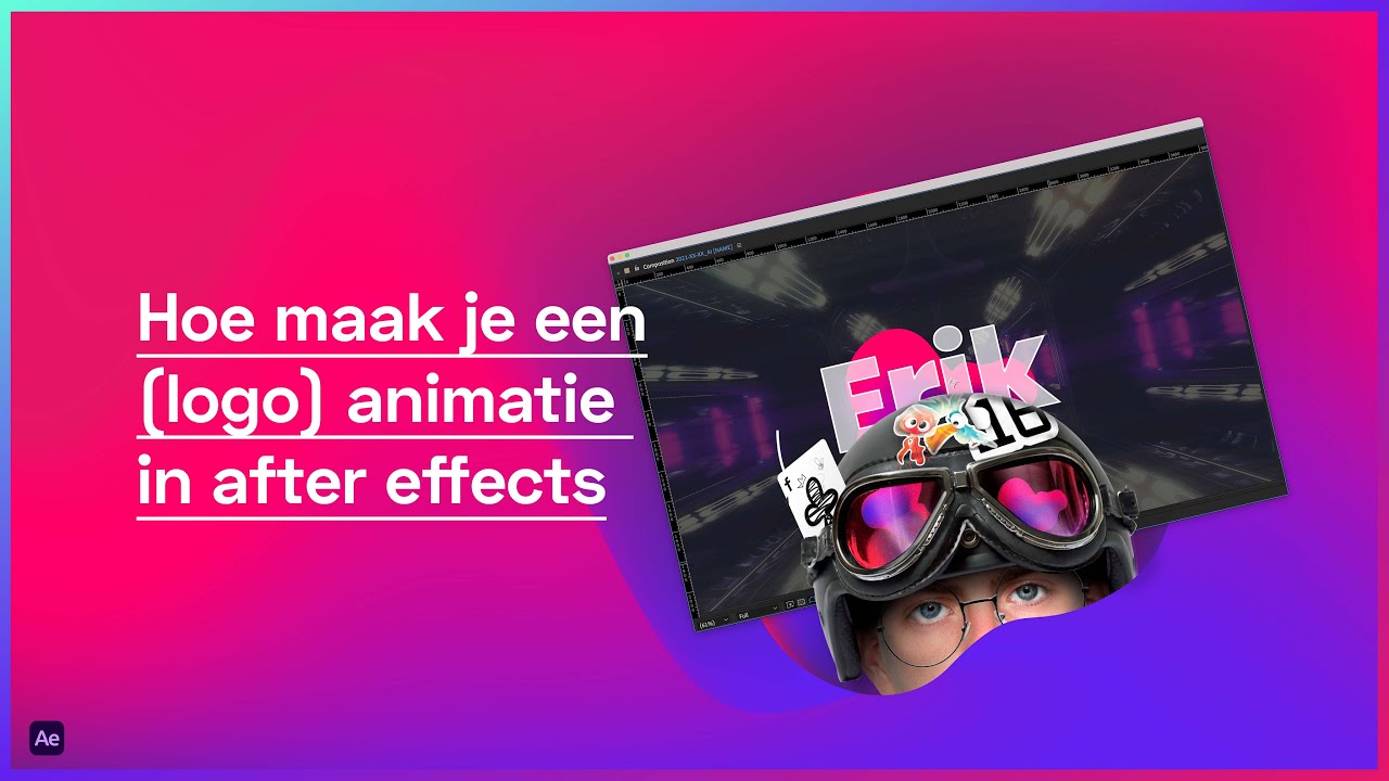 Een (logo) animatie maken in After Effects