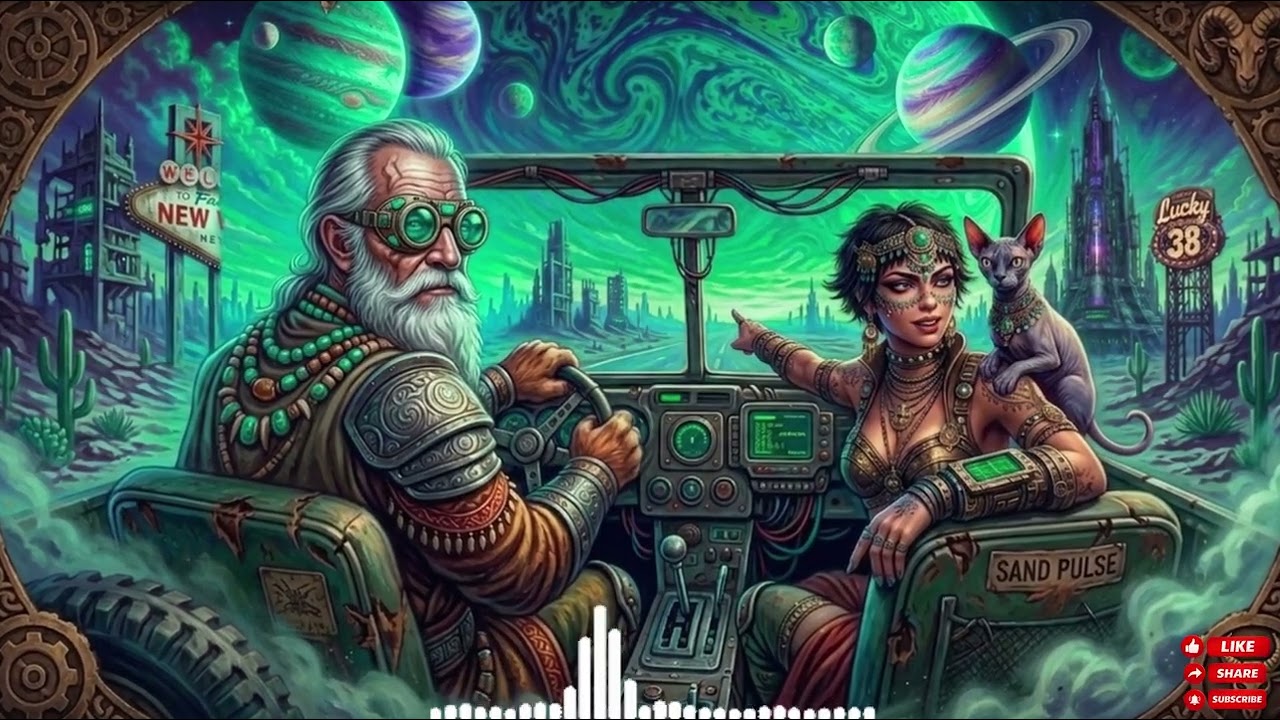 Groovy Midnight Drive |Psychedelic Trip-Hop & Downtempo Desert rock mix