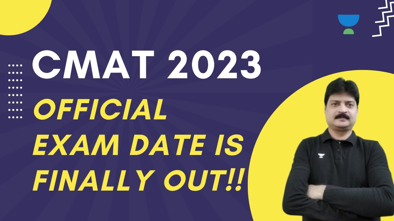 CMAT 2023 Exam Date Is Finally Out | Important Update | New Exam Pattern #cmat2023 #cmatexamdate