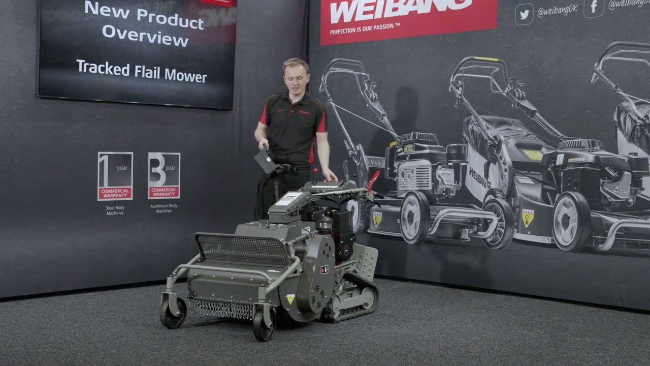 Product Overview: Weibang Velocity 68 TFP Tracked Flail Mower