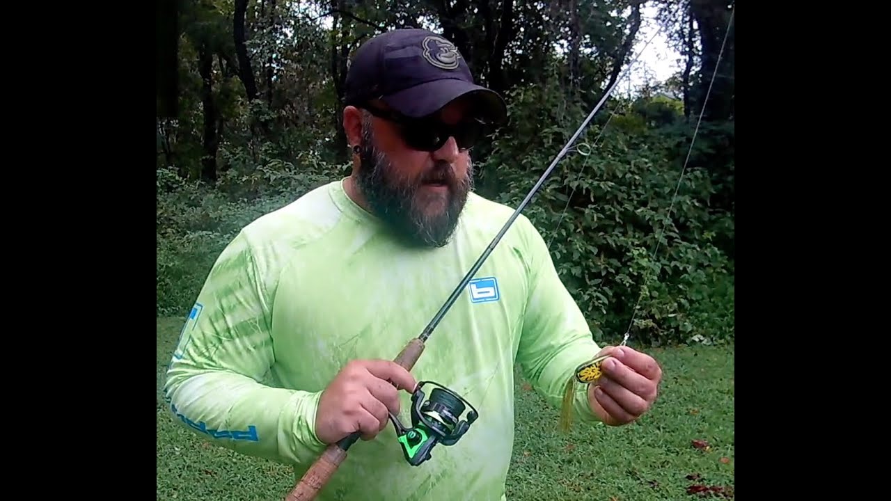INAUGURAL VIDEO! Underhand Pitching with a Spinning Rod