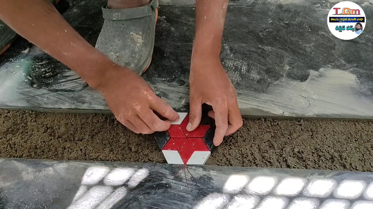 granite flooring border 6 flower design border cutting
