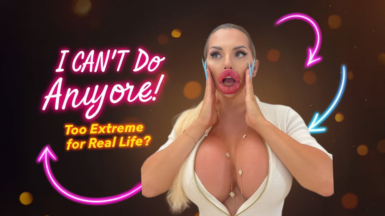Things I Can’t Do Anymore Because of My Extreme Plastic Surgeries 💋 (and I LOVE it 😈)