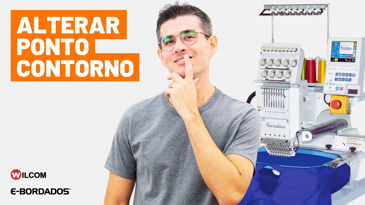 Como Alterar o Ponto de Contorno no Wilcom Embroidery Studio | E-Bordados