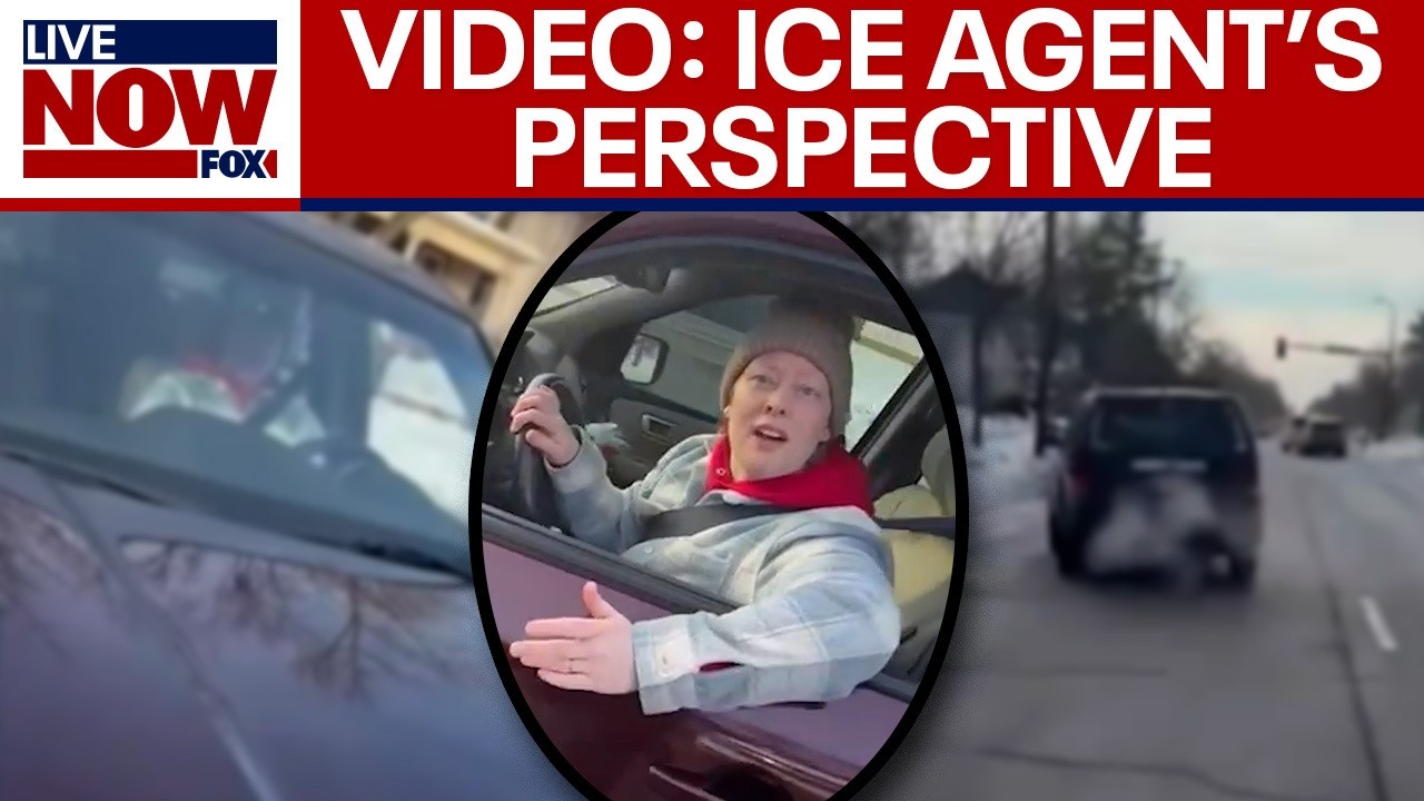 BREAKING: ICE agent's phone video released