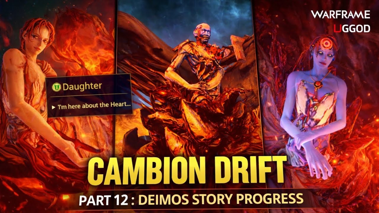 Warframe Cambion Drift Part 12 | Deimos Story Progress | Meeting Daughter, Loid & Mother | UGGOD