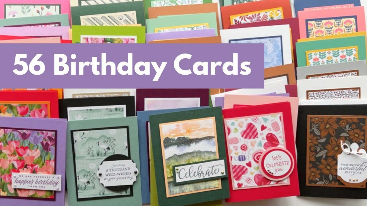 Easiest Card Layout Ever/Mass Produce Cards with 6 x 6 Paper!