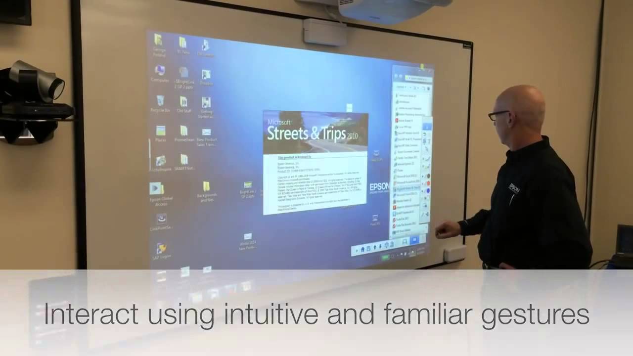 Pro AV Systems Demo of Epson Brightlink 595Wi