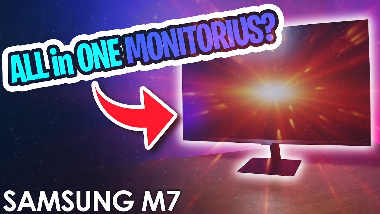 Monitorius visoms reikmėms? | SAMSUNG M7 | Apžvalga