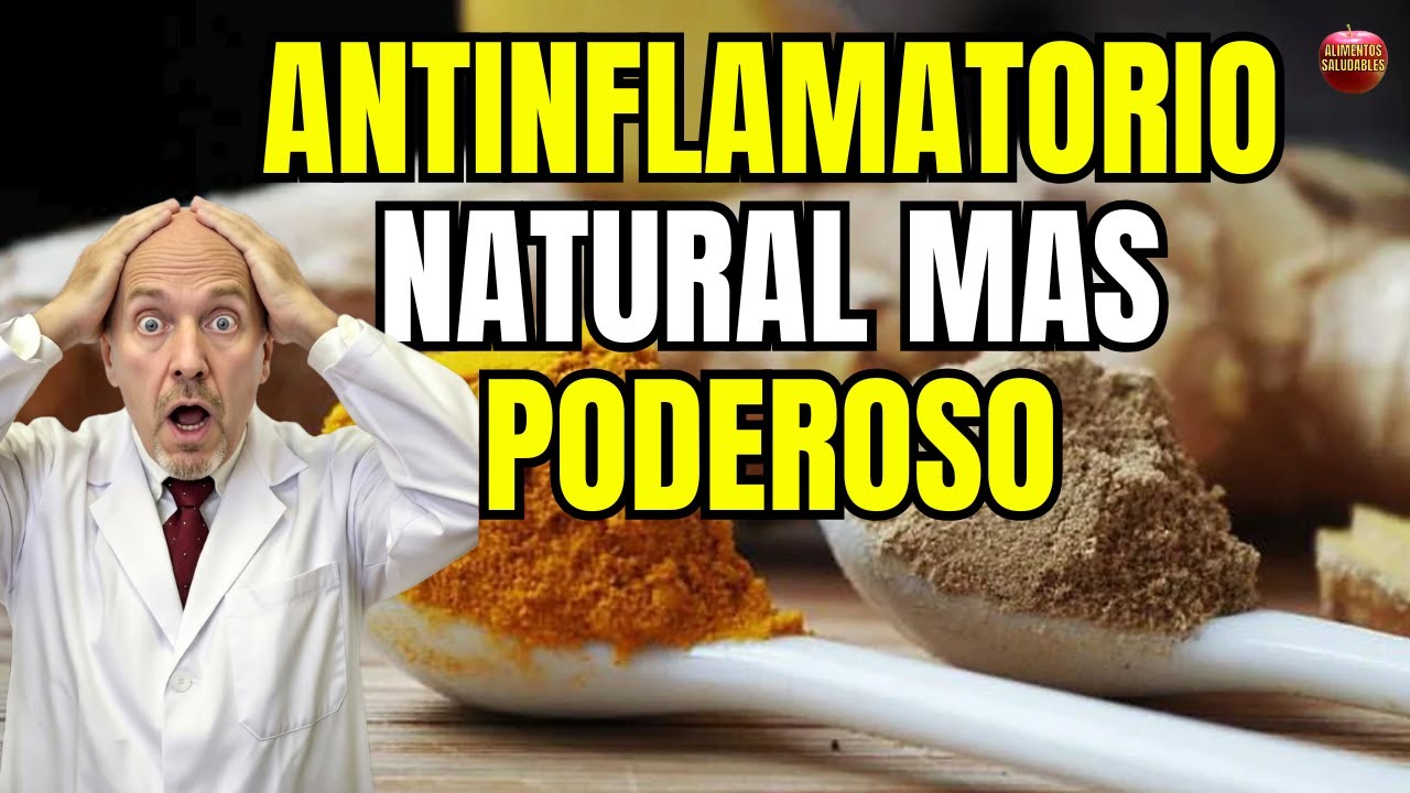 🔥 ¿CUAL ES EL ANTIINFLAMATORIO NATURAL MAS PODEROSO? (Spoiler: no es solo uno)🔥