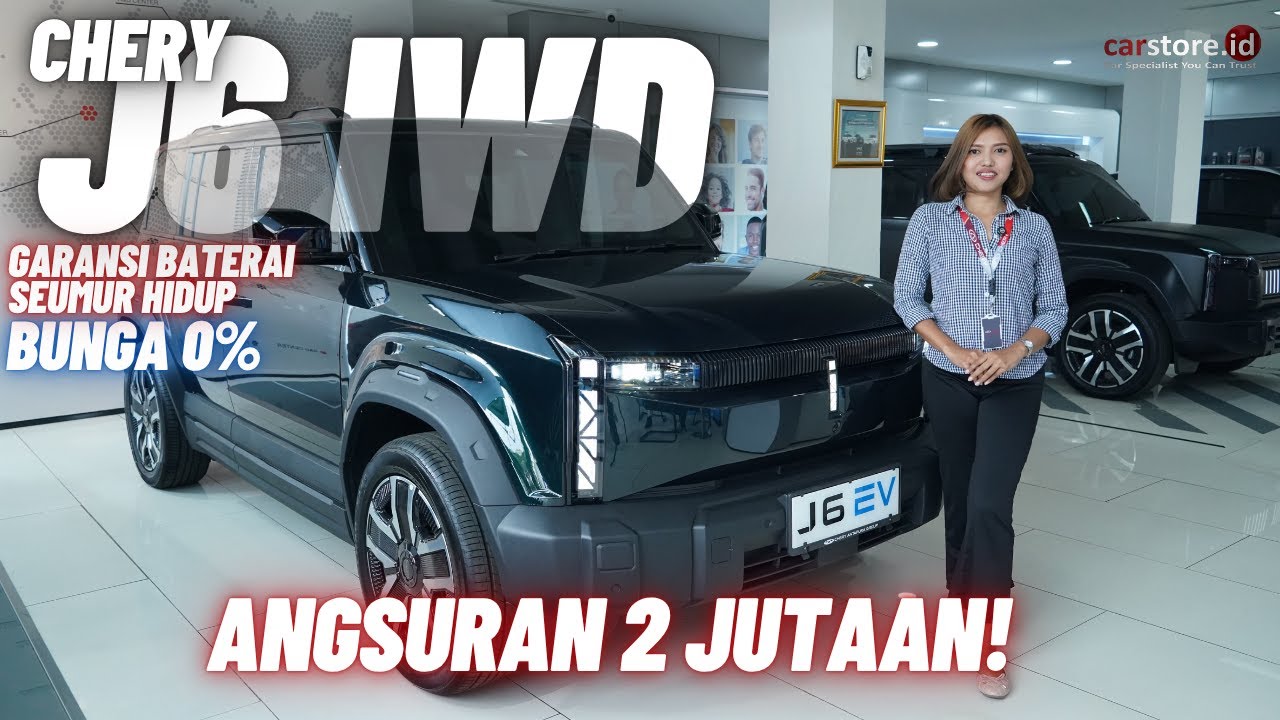 SUV Listrik Offroad Pertama di Indonesia⁉️ Review Chery J6 iWD Dengan Fitur Melimpah Terbaru 2025