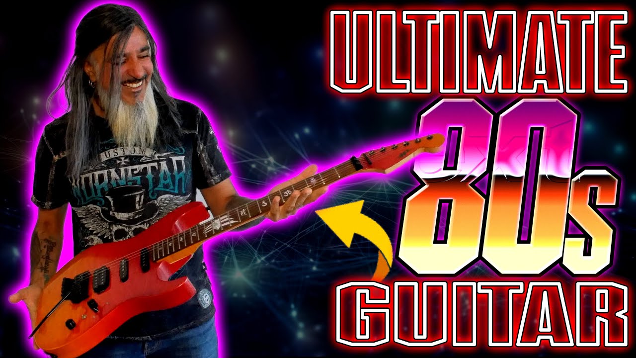 Ultimate 80s SuperStrat Guitar Build! Dann Huff Inspired&hellip; It&rsquo;s INSANE!!!