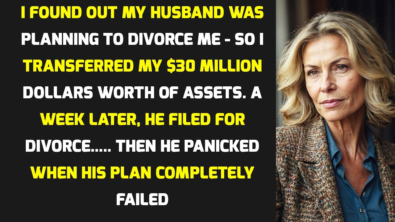 My Husband Wanted To Divorce Me And Take 30 Million Dollars From Me, But I...
