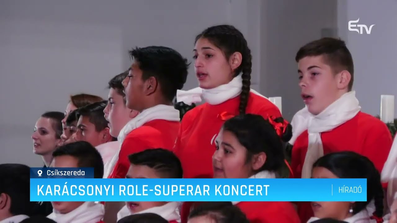 Karácsonyi role-superar koncert – Erdélyi Magyar Televízió