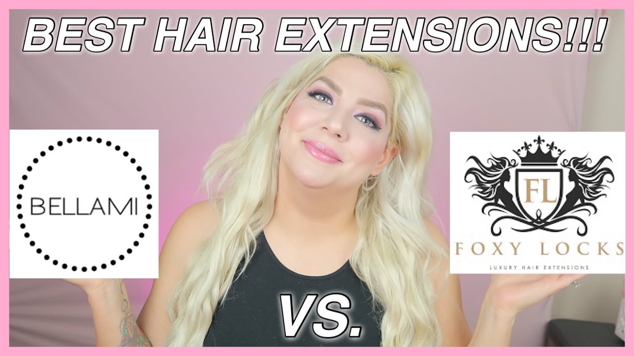 Bellami vs Foxy Locks Extensions| HONEST REVIEW | PROS & CONS | yesidavila1