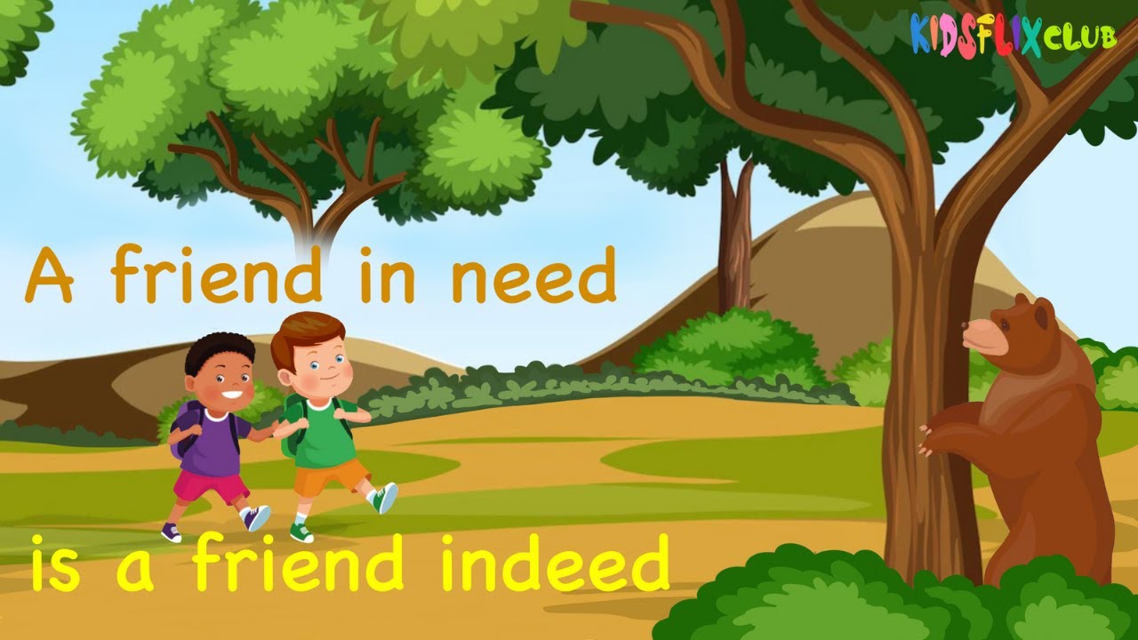 A friend in need is a friend indeed | Story video for Kids | Bedtime Stories | KIDSFLIX CLUB