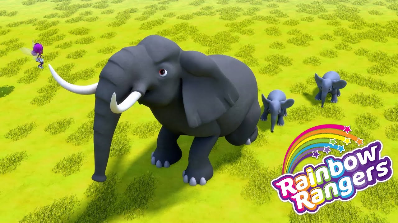 Elephant Stampede 🐘🐘🐘 Rainbow Rangers 🌈