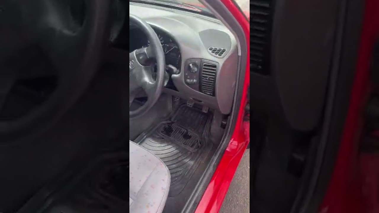 Vw caddy mk2 1.9 sdi red