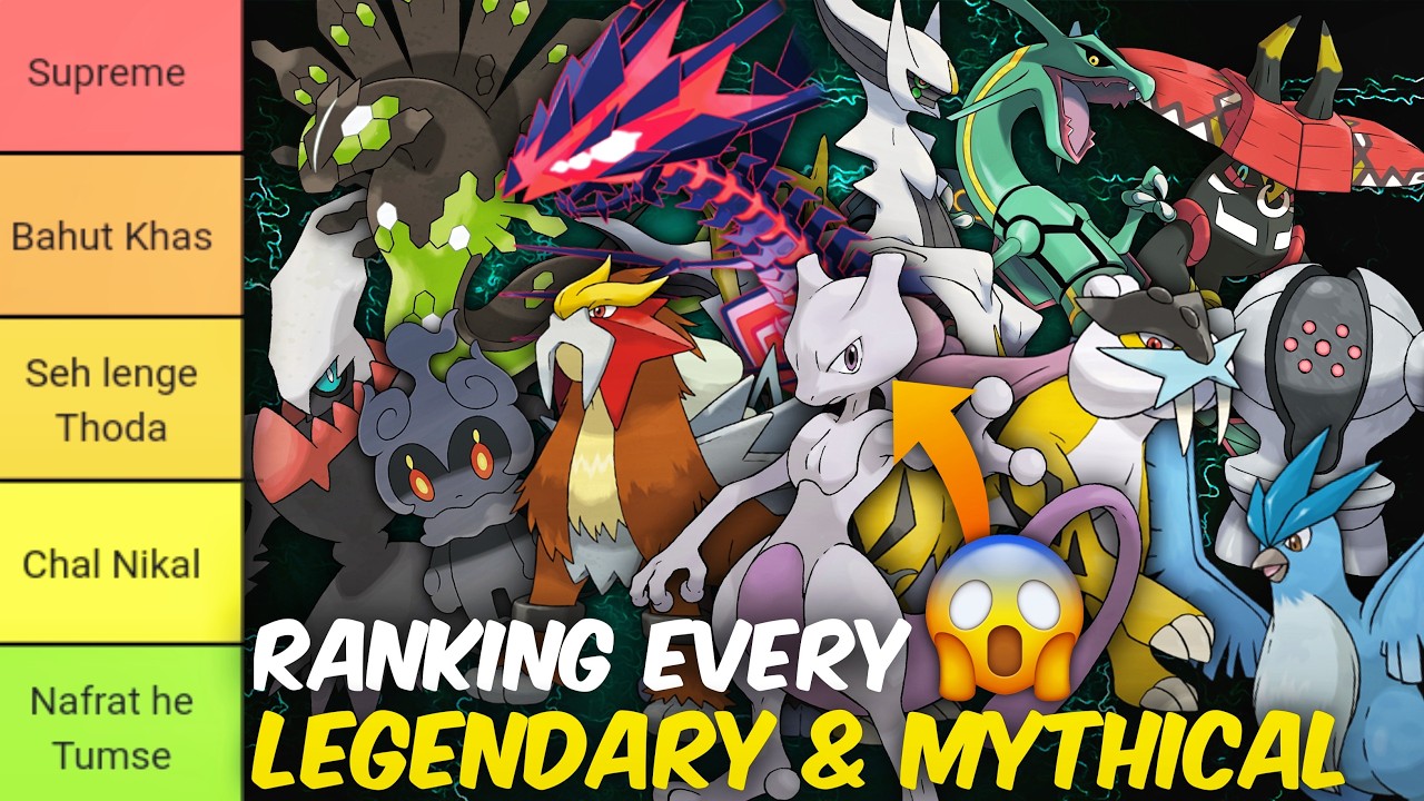 I Ranked Every 114 legendary & Mythical From WORST TO BEST