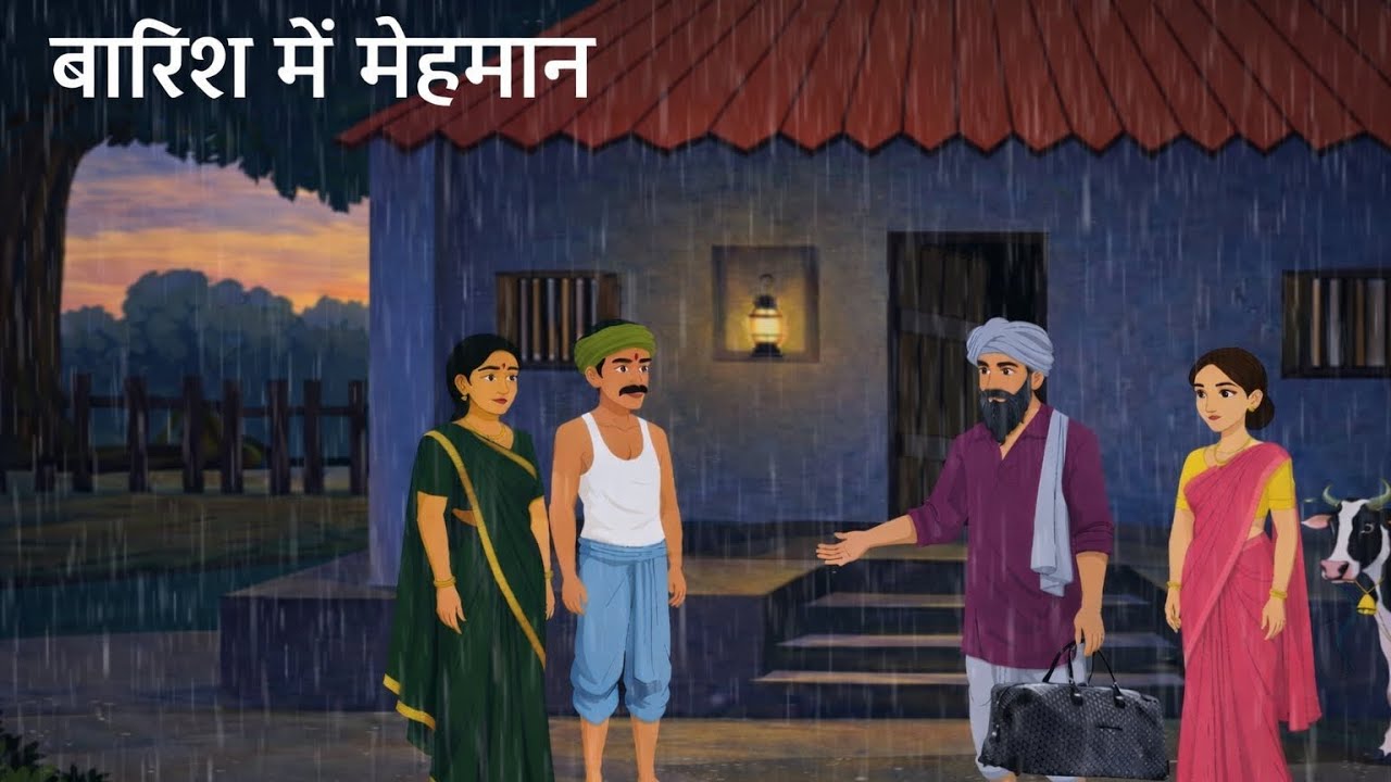 बारिश में मेहमान | Baarish Mein Mehmaan | Hindi Kahani