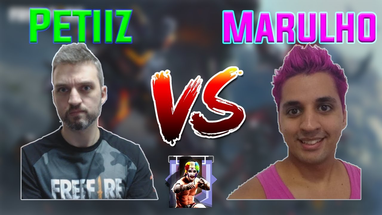 FREE FIRE CLIPES MARULHO VS PETIIZ NUBADAS E RAGES
