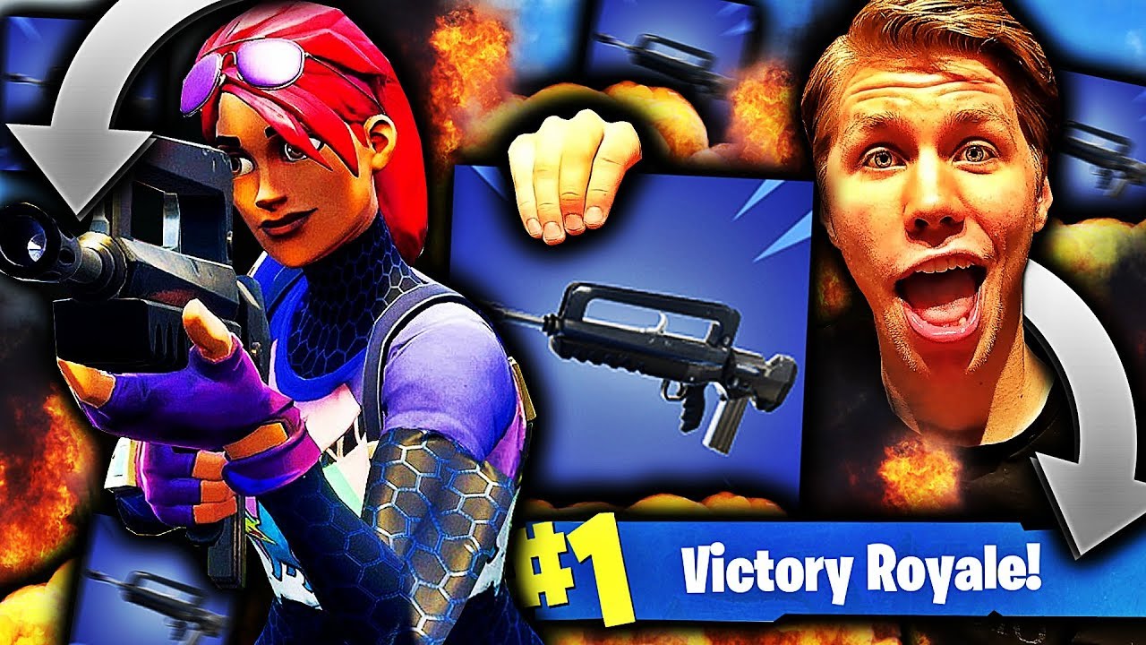 BURST ASSAULT RIFLE OVER EN LEGENDARY SCAR?! ⛔️💥 EPISK HIGH ELIMINATION GAME MED NYTT VÅPEN!!
