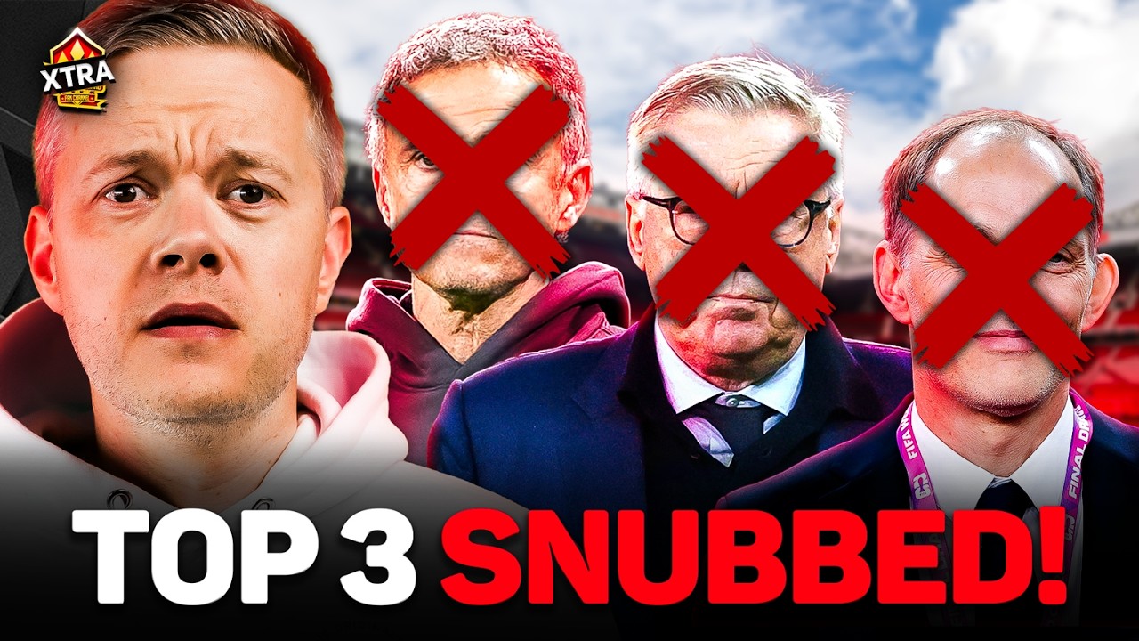TOP 3 “Best In Class” Managers SNUB UNITED?! Goldbridge Reacts