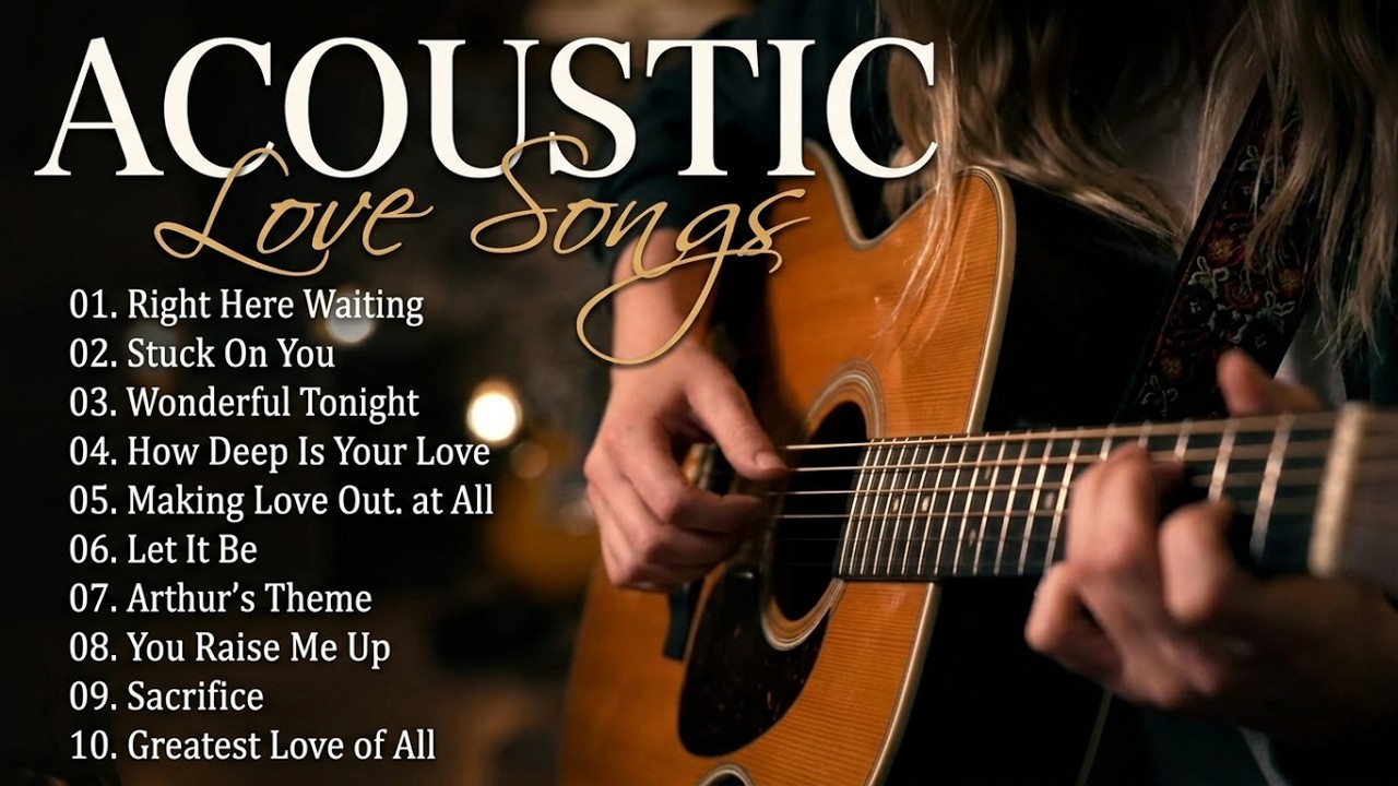 Timeless Acoustic Love Songs ❤️ 70s 80s 90s Romantic Classics
