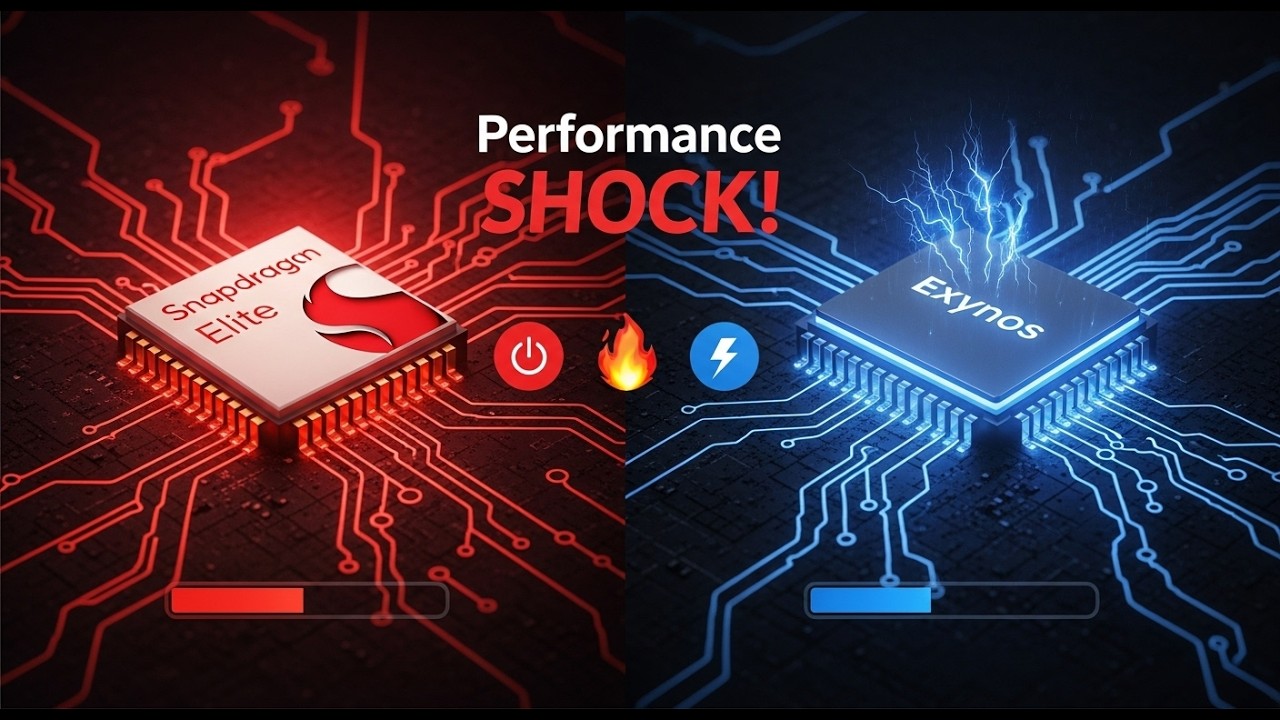 Snapdragon 8 Elite Gen 5 vs Exynos 2600 &ndash; The Shocking Performance Gap!